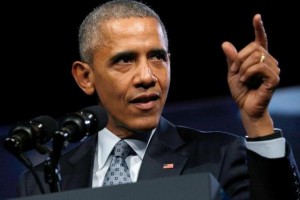 U.S. President Barack Obama delivers remarks at an International Association of Chiefs of Police (IACP) conference and expo in Chicago October 27, 2015. REUTERS/Jonathan Ernst