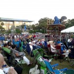 Thousands of people from all different ages and cultures came to enjoy great jazz music.