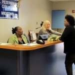 Always a friendly greeting at the front desk!