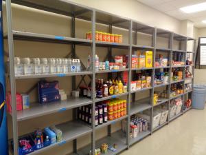 Overview of food pantry items