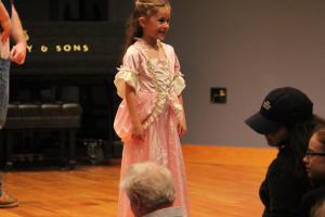 little girl in cosply